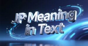 JP Meaning in Text
