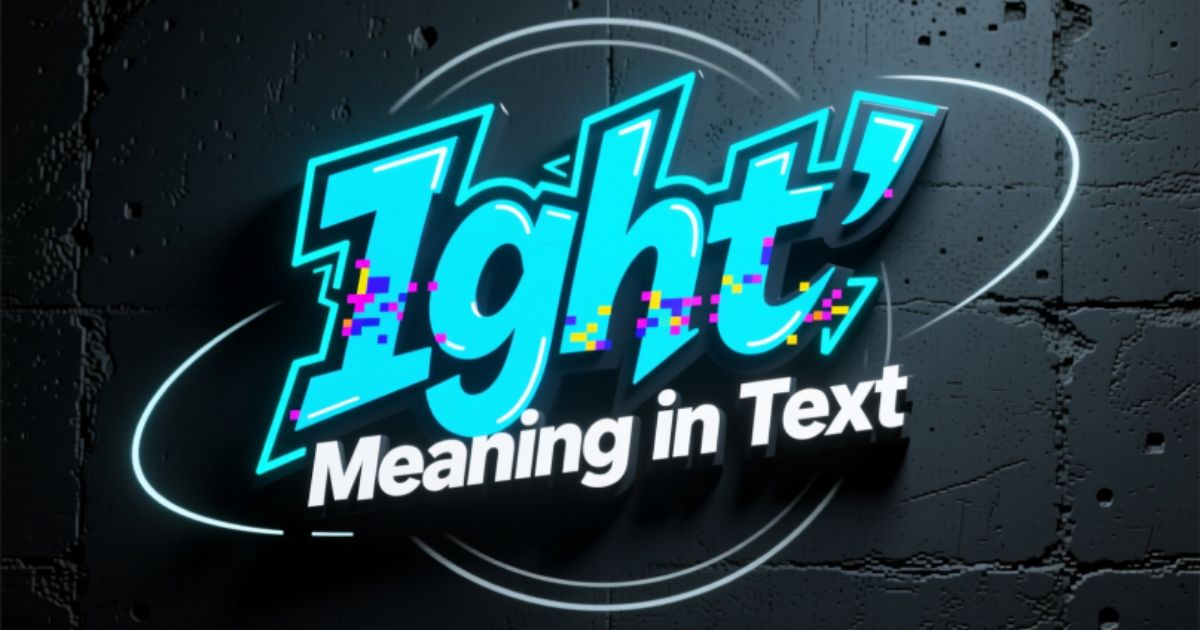 Ight Meaning in Text