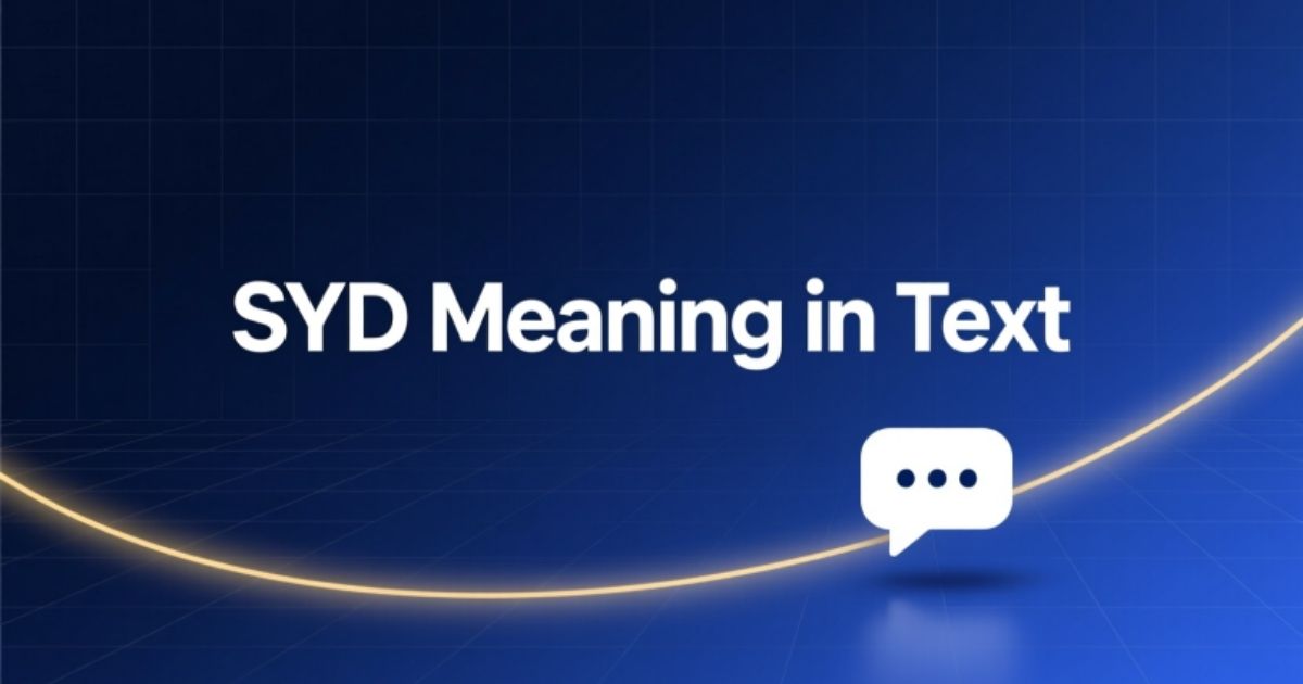 SYD Meaning in Text