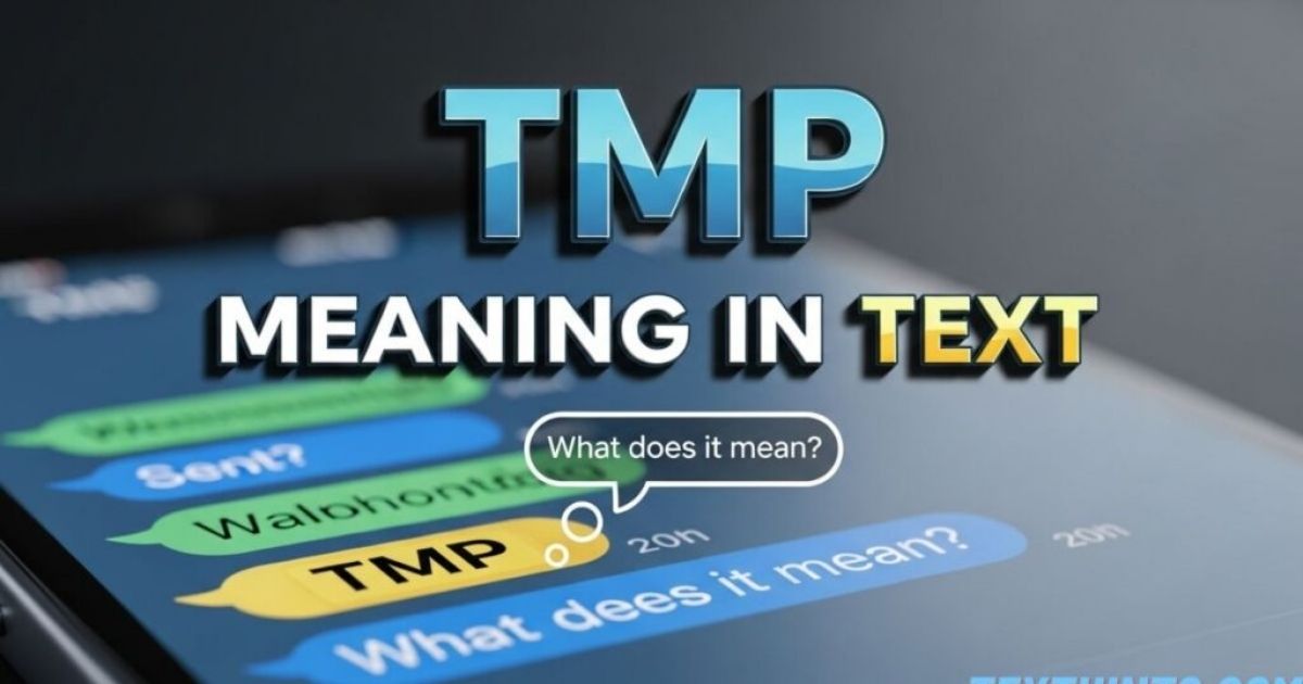 TMP Meaning in Text